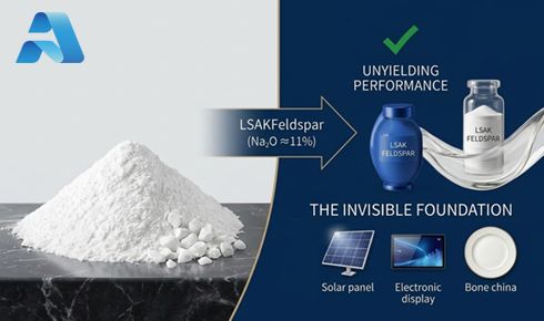 LSAK 高品质钠长石（Na₂O ≈11%）